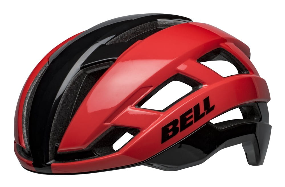 Kask gravel szosowy BELL FALCON XR INTEGRATED MIPS matte red black roz. L (58-62 cm) (NEW) - rove.pl