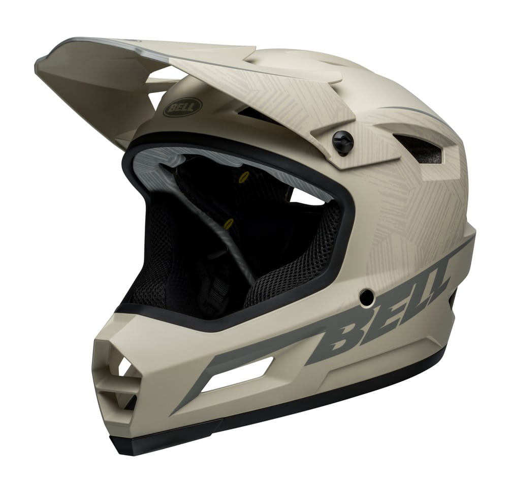 Kask full face BELL SANCTION 2 DLX MIPS step up matte tan gray roz. XL (59-61 cm) (NEW). - rove.pl