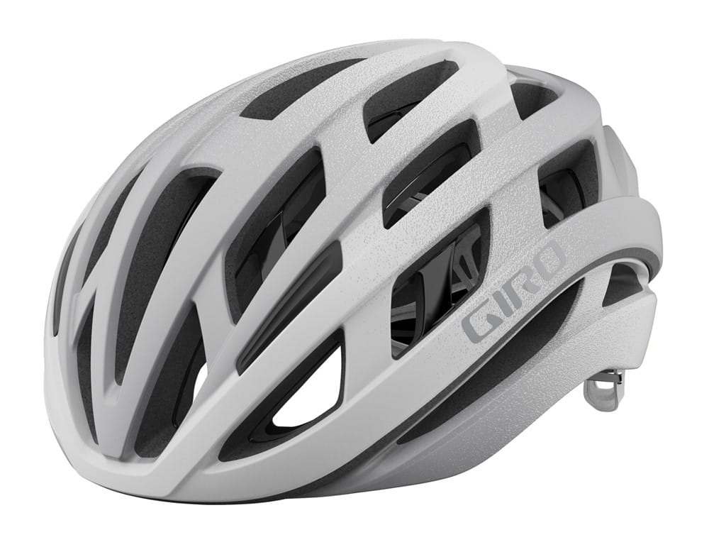 Kask szosowy GIRO HELIOS SPHERICAL MIPS matte white silver fade roz. L (59-63 cm) (NEW) - rove.pl