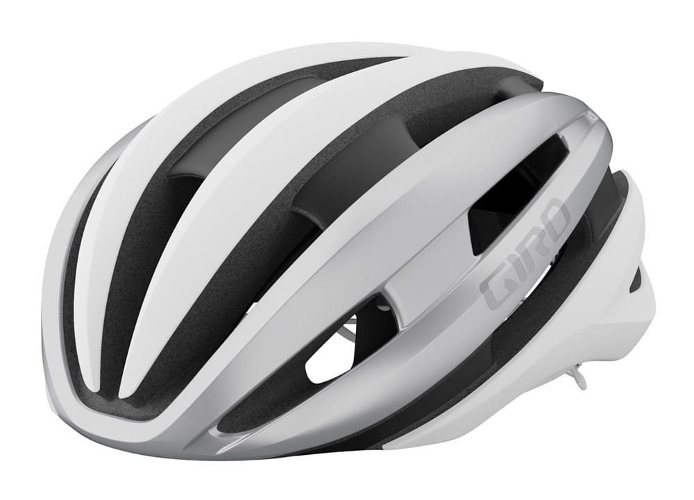 Kask szosowy GIRO SYNTHE II INTEGRATED MIPS matte white silver roz. S (51-55 cm) (NEW) - rove.pl