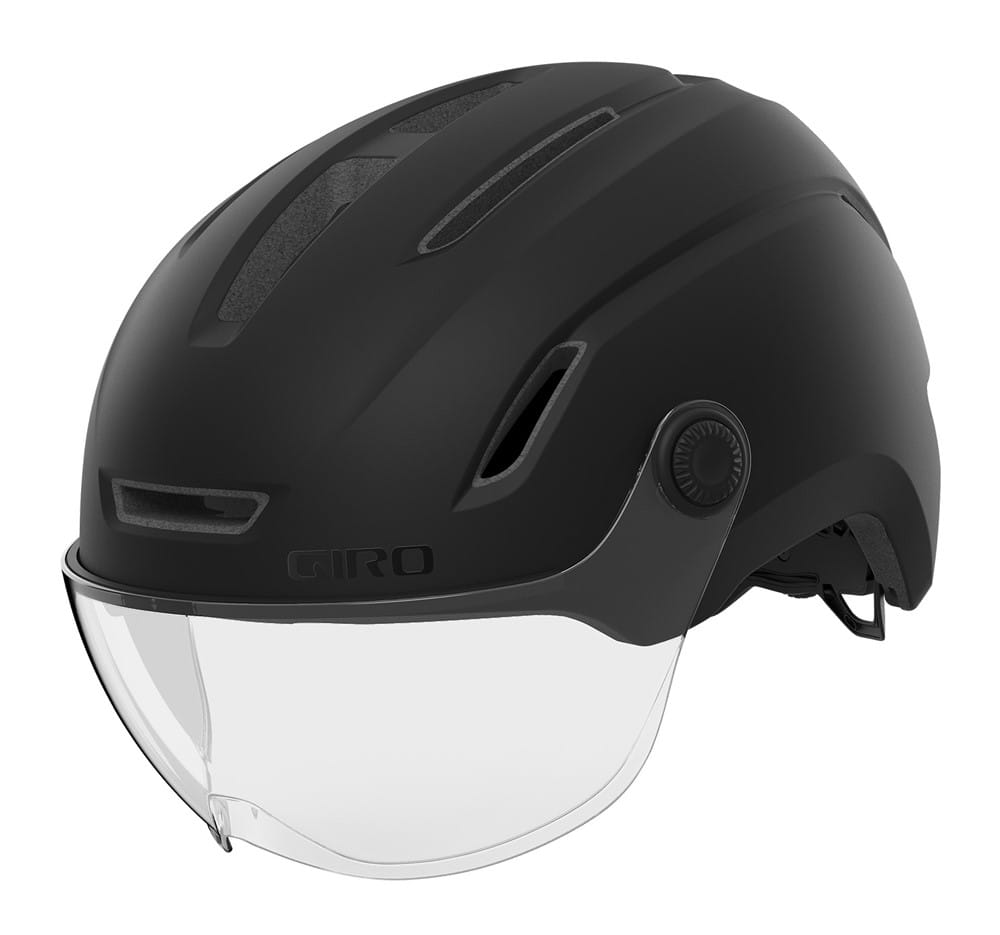 Kask miejski GIRO EVOKE SHIELD MIPS INTEGRATED matte black roz. M (55-59 cm) (NEW) - rove.pl