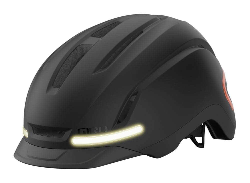 Kask miejski GIRO ETHOS INTEGRATED MIPS LED matte black roz. S (51-55 cm) (NEW) - rove.pl