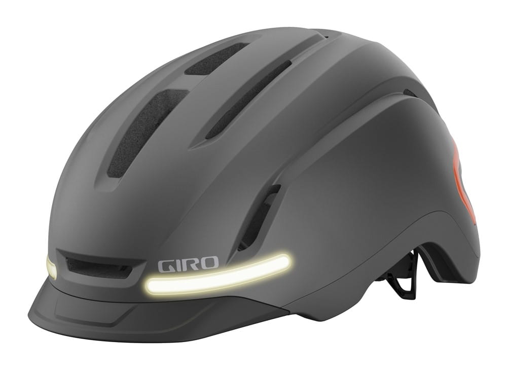 Kask miejski GIRO ETHOS INTEGRATED MIPS LED matte graphite roz. S (51-55 cm) (NEW) - rove.pl