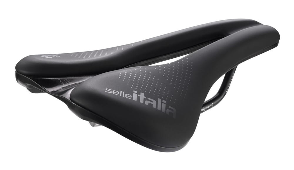 Siodło SELLE ITALIA NOVUS BOOST EVO GRAVEL TM, Superflow L (id match L3), Manganese Rail, Soft-Tek, 242g, Czarne (NEW 2025) - rove.pl