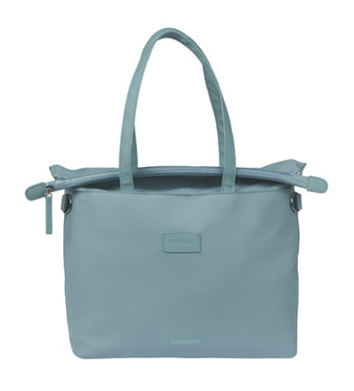 Torba BASIL MANHATTAN COMMUTER OFFICE BICYCLE LAPTOP BAG, HOOK-ON, 12L, Wodoodporna, Graphite Blue (NEW 2025) - rove.pl