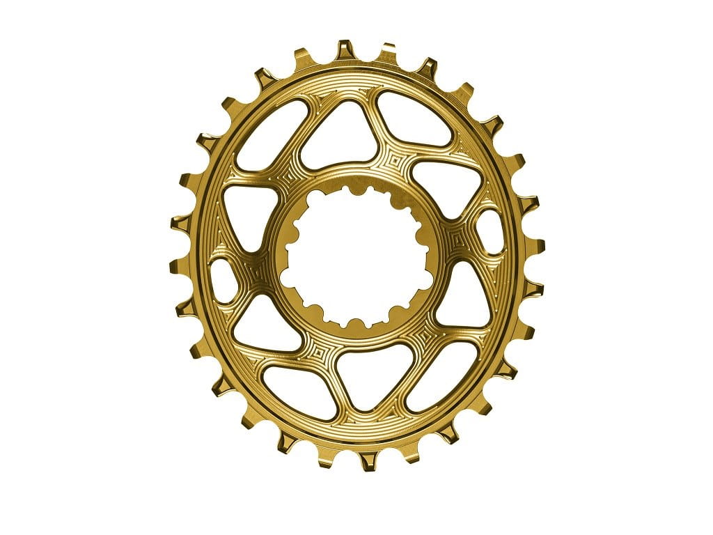 Zębatka Absoluteblack Oval Sram Direct Mount GXP 6mm offset, złoty 26
