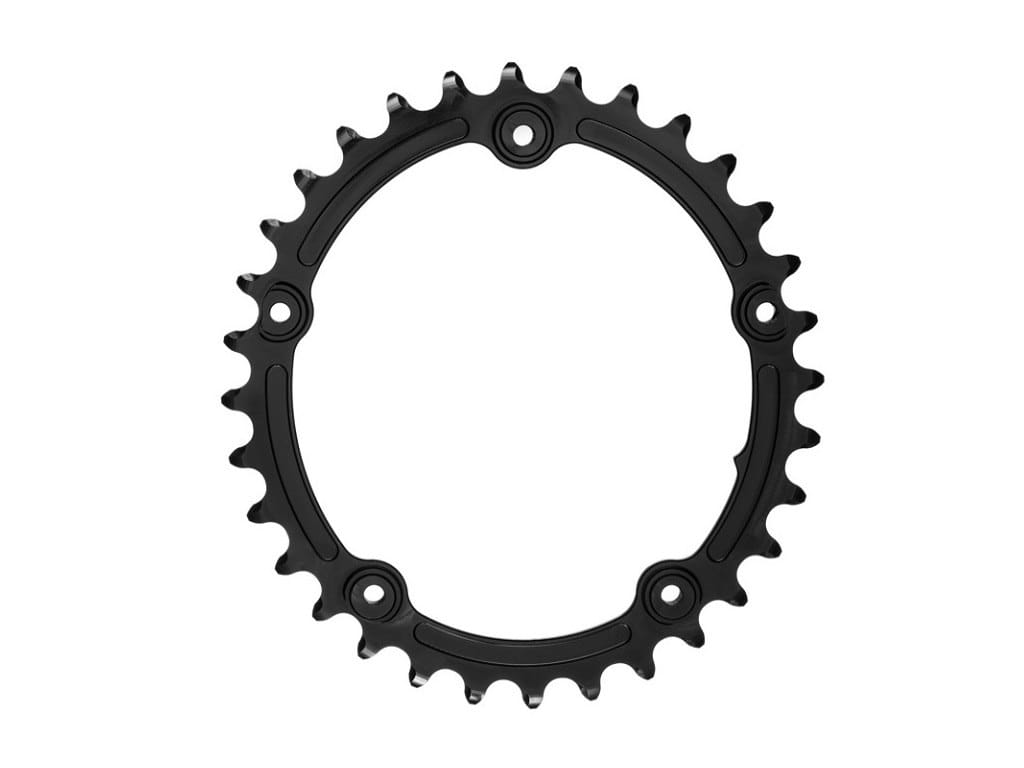 Zębatka Absoluteblack Oval Premium Sub Compact 110/5 czarny 32