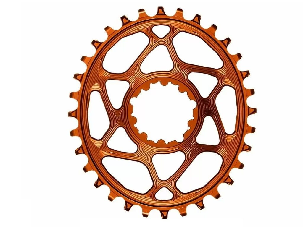 Zębatka Absoluteblack Oval Sram Direct Mount Boost 3mm offset, pomarańczowy 28
