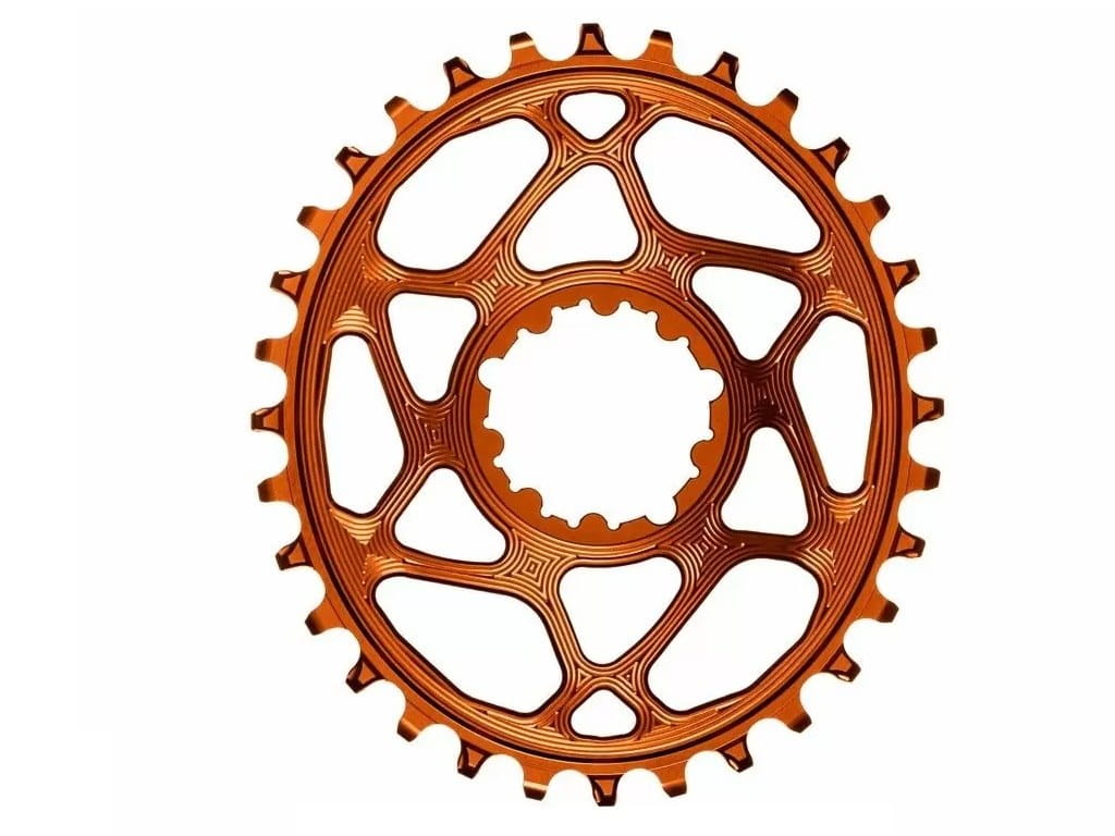 Zębatka Absoluteblack Oval Sram Direct Mount Boost 3mm offset, pomarańczowy 34