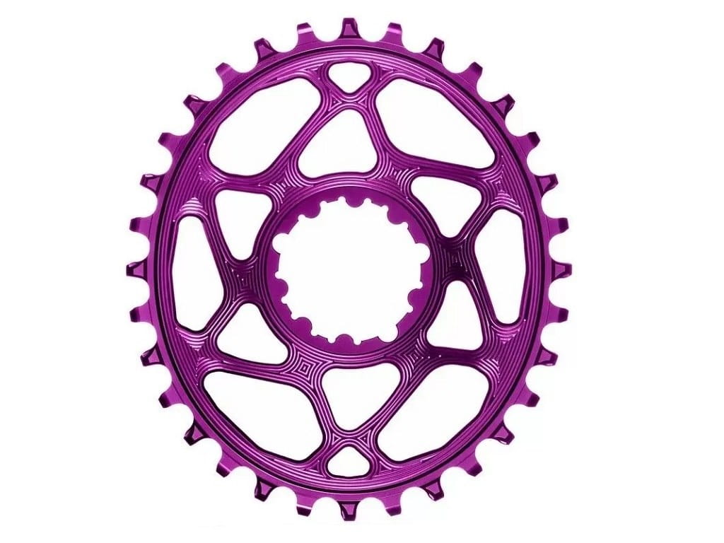 Zębatka Absoluteblack Oval Sram Direct Mount Boost 3mm offset, fioletowy 36