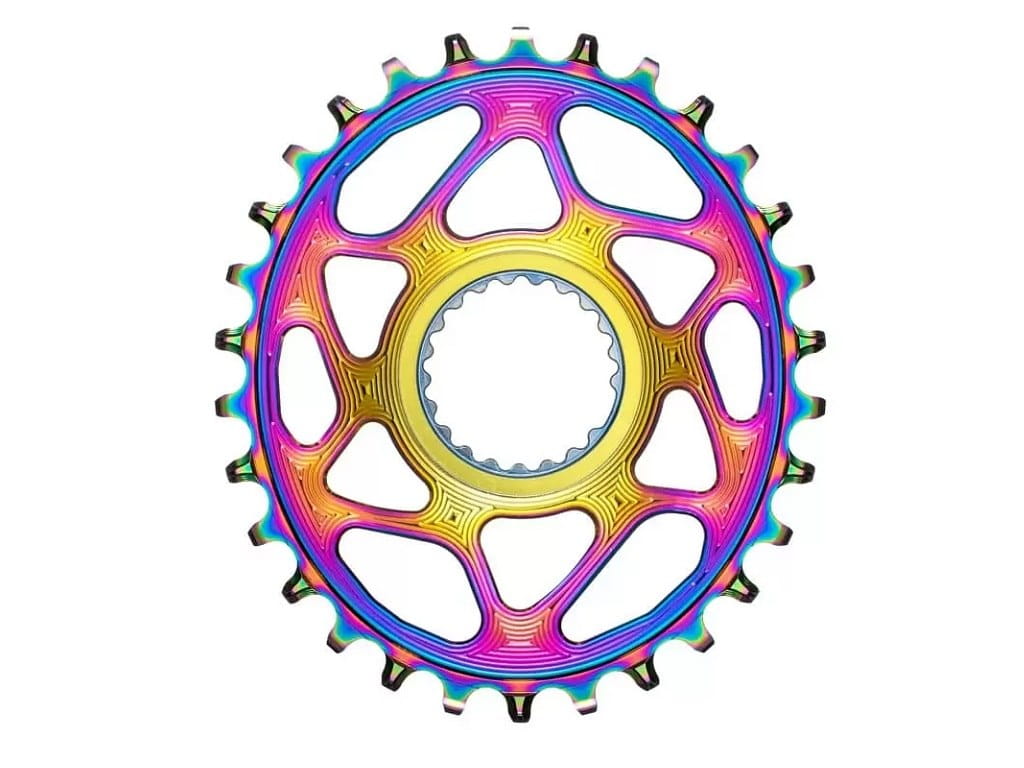 Zębatka Absoluteblack Oval Shimano Direct Mount, PVD, 28 HG+