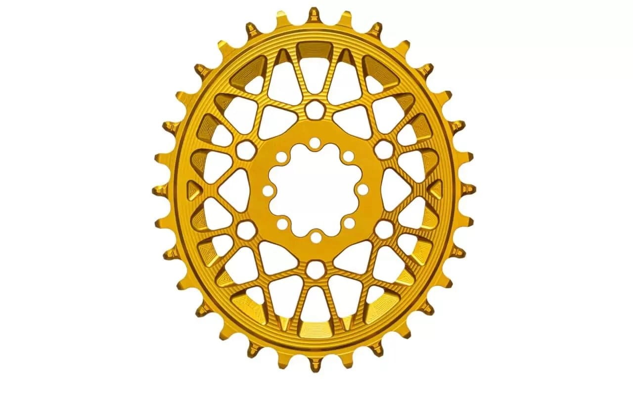 Zębatka Absoluteblack Oval Sram Direct Mount 8-Bolt, T-Type, złoty, 32