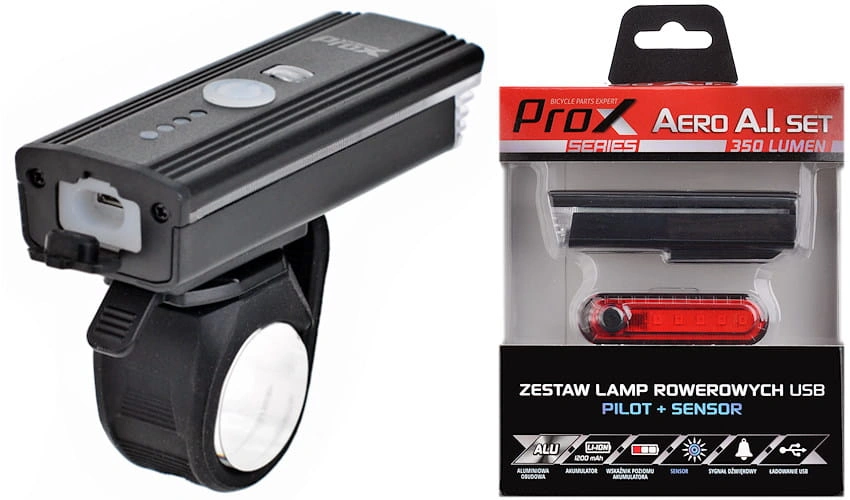 Zestaw lamp Prox Aero A.I. LED USB PILOT SENSOR.webp