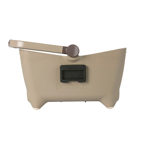 Kosz na przód na kierownicę BASIL BUDDY DOG BICYCLE BASKET FRONT KF 32L, KF System, bisotti brown.webp