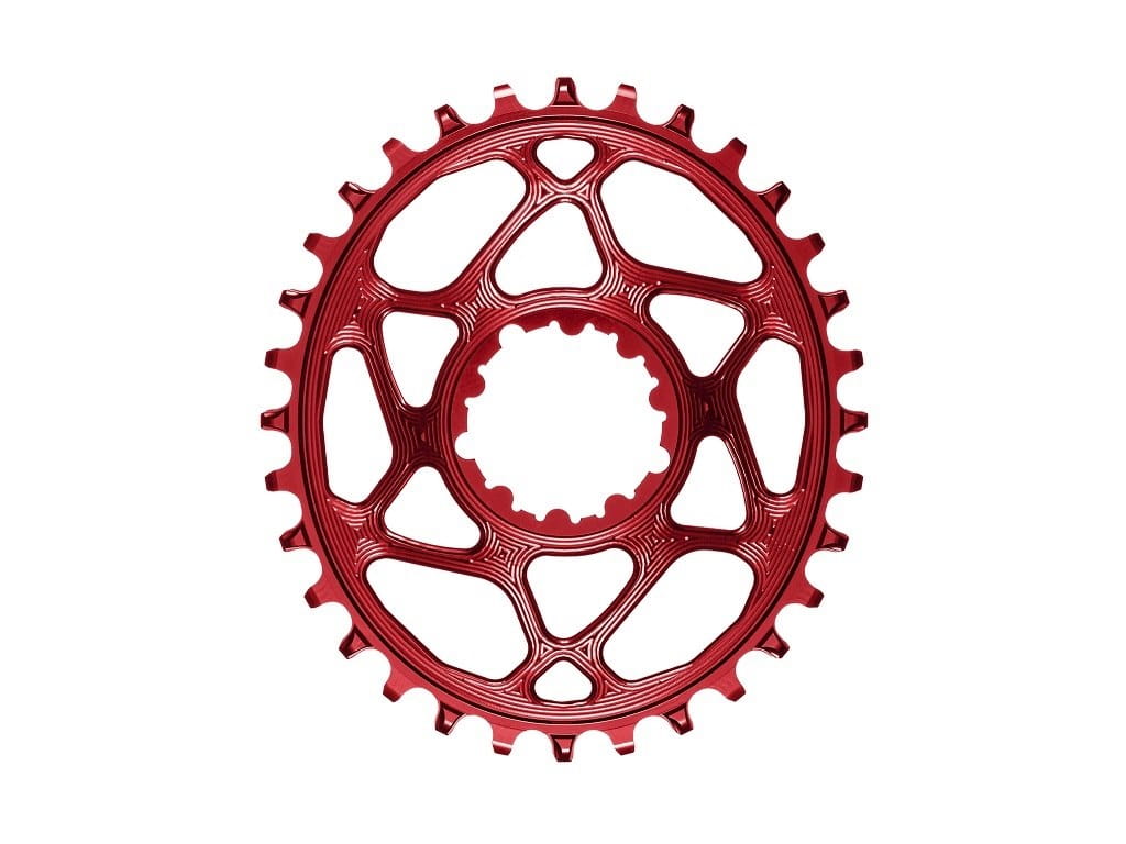 Zębatka Absoluteblack Oval Sram Direct Mount Boost 3mm offset, czerwony 36